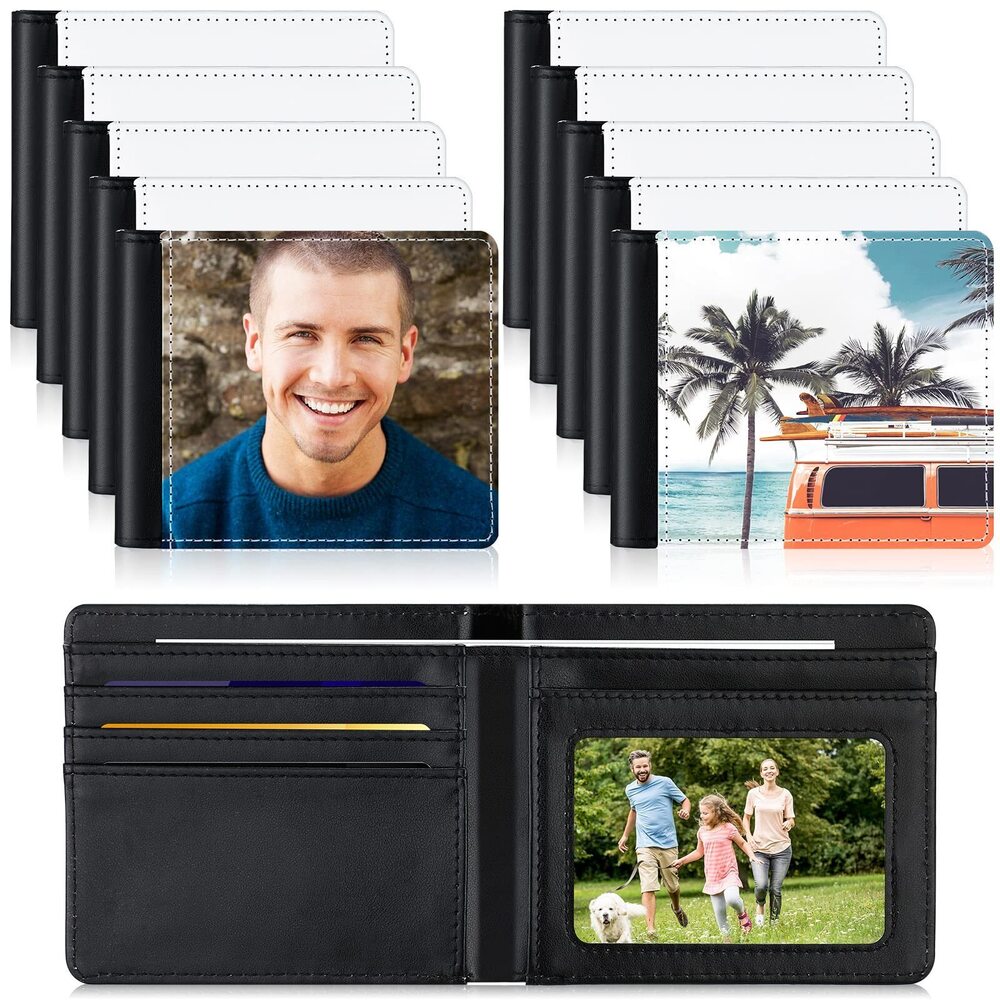 8103 8 Pieces Sublimation Wallets Blanks Employee Appreciation Thank You